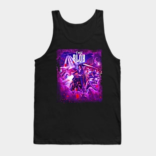 Rampaging Amorphous Terror The Blob Inspired Graphic Shirt For Thriller Fans Tank Top